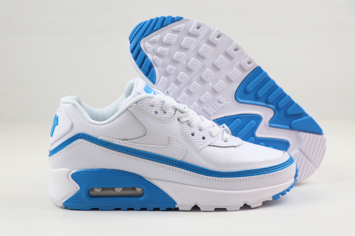 2020 Nike Air Max 90 White Blue Shoes